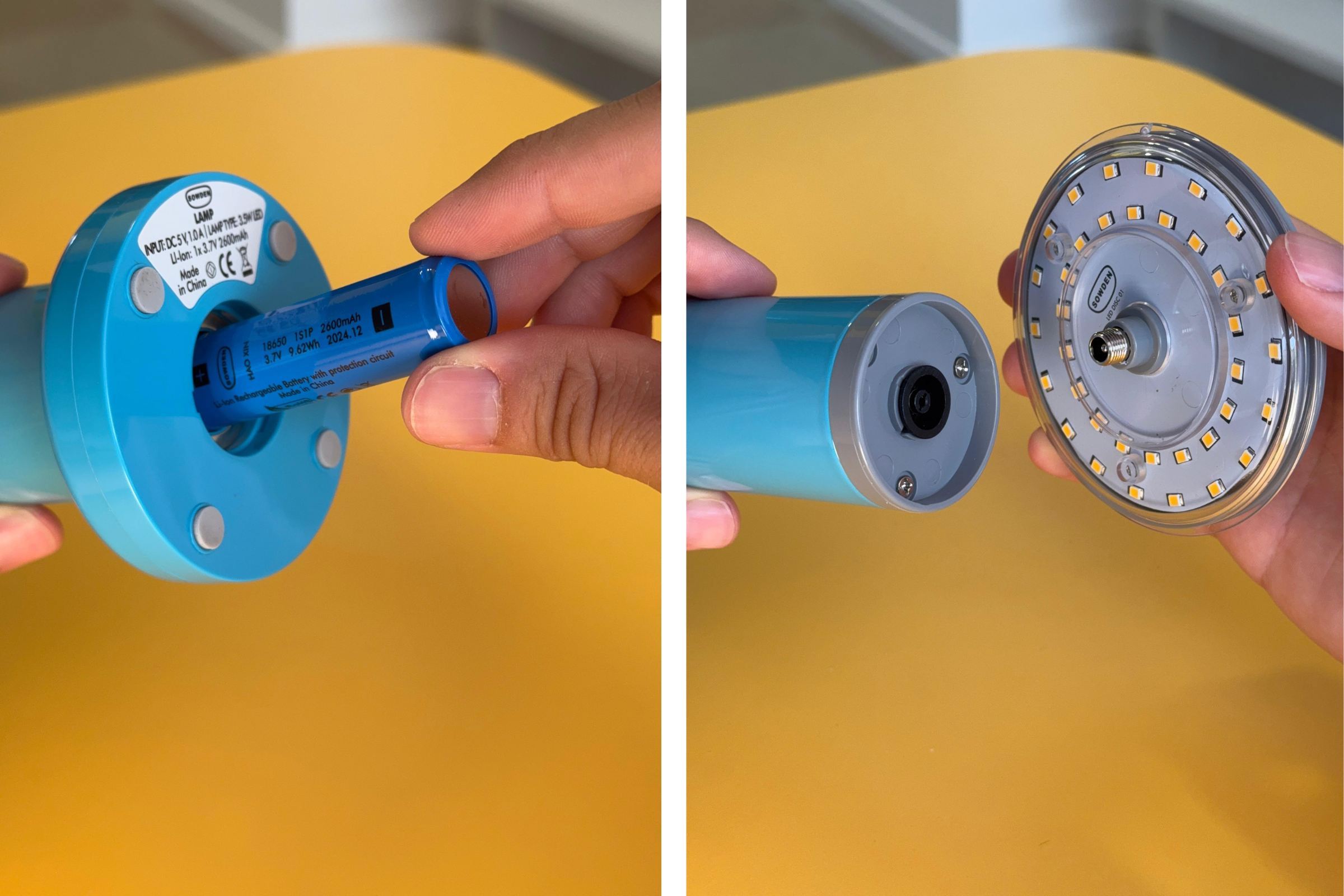 Sowden - Battery+Led