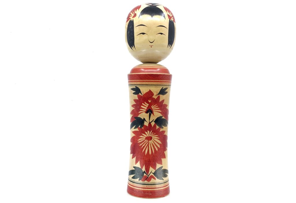 Vintage traditional Naruko Kokeshi 39cm Vud Design