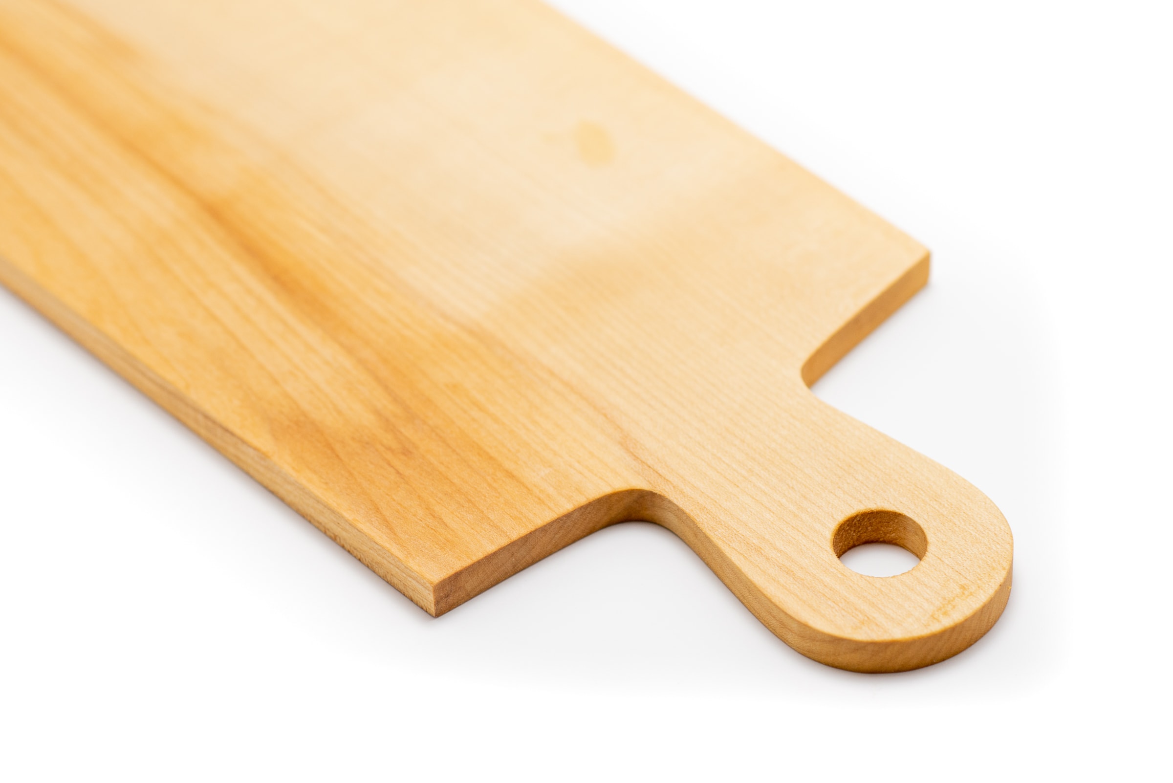 tagliere-serie-r-43x15-acero-01 Tagliere Vud R 43x15 - acero - dettaglio manico