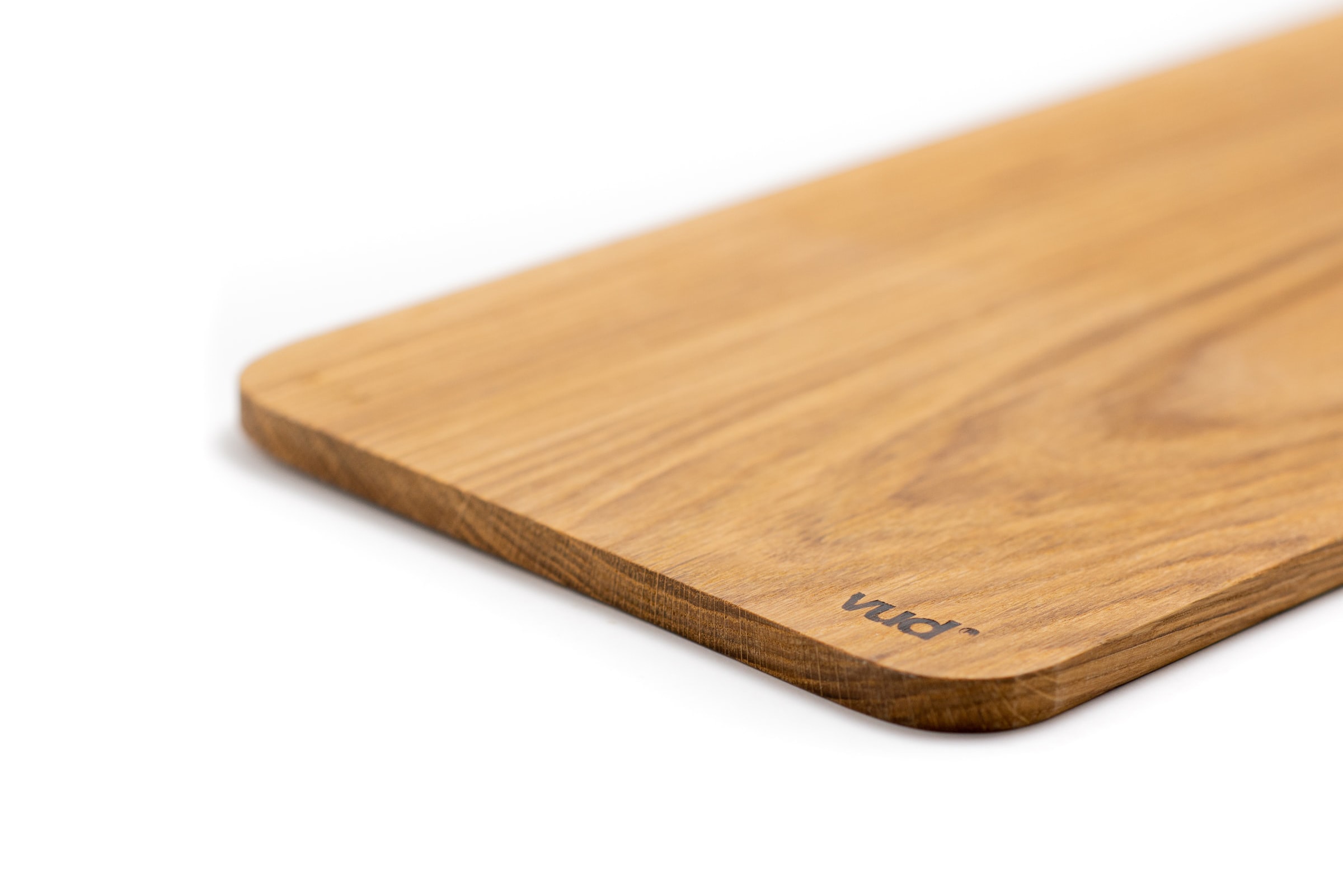 Tagliere Vud R 60x21 - rovere - dettaglio brand